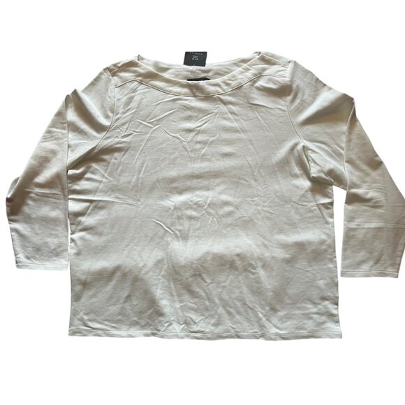 Rafaella Women’s Shirt XXL Snow White Pull on - Picture 3 of 8